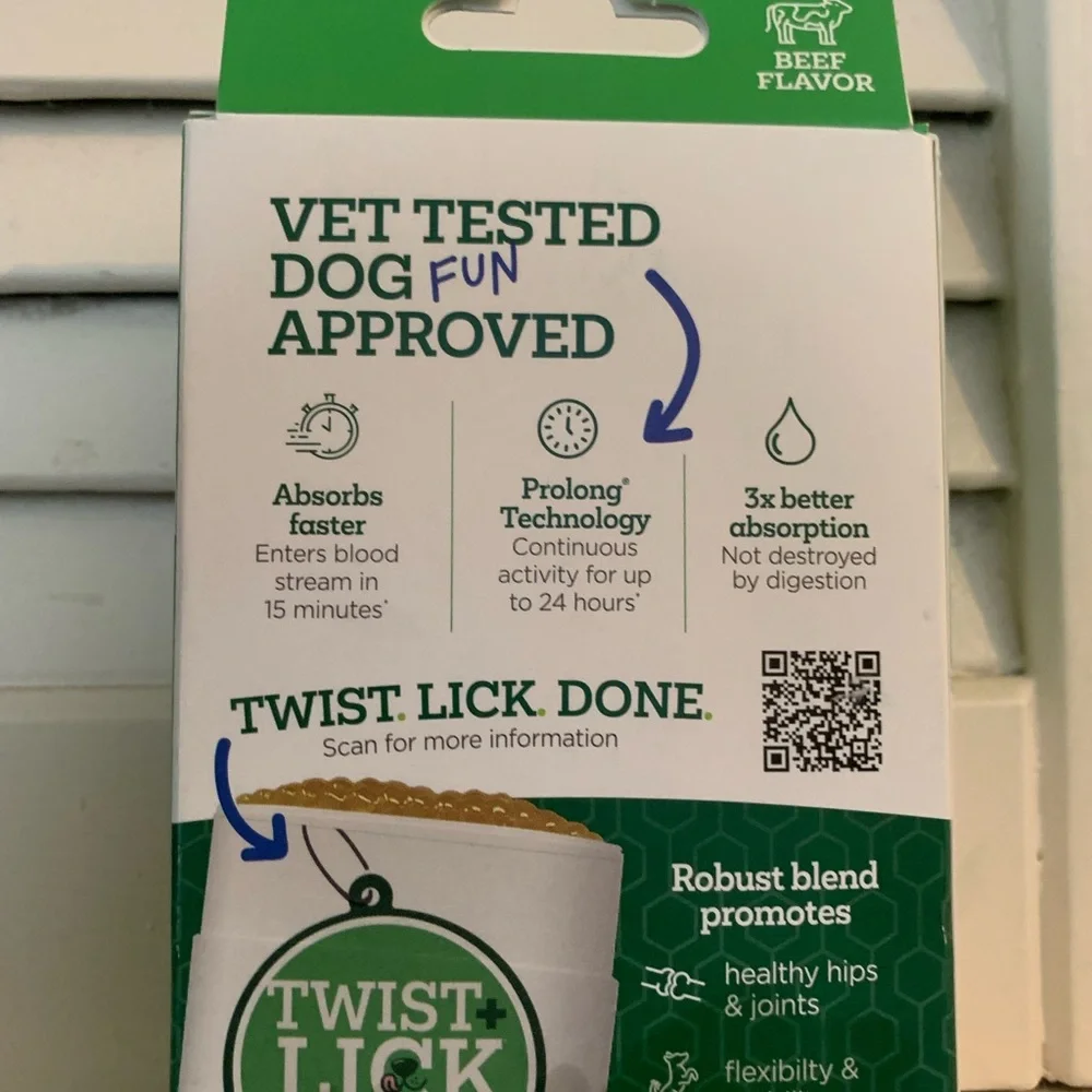 Hip + Joint Gel for Dogs - Green